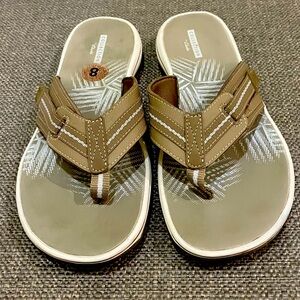 Collections sandals by Clarks in women’s size 8(us).  Very good condition.